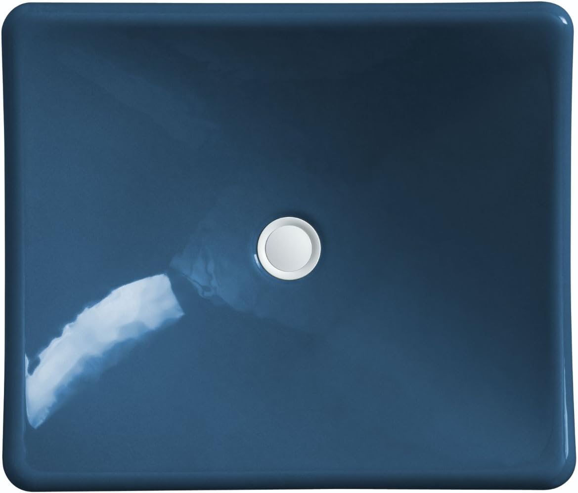 KOHLER K-2833-J16 Demilav Wading Pool Bathroom Sink, Annapolis Navy
