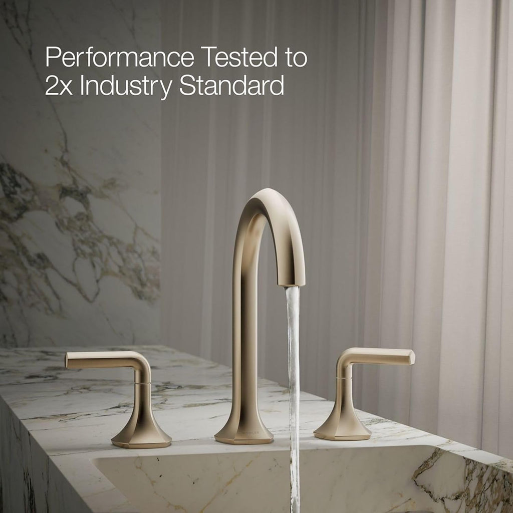 KOHLER K- 27010-4-BV Occasion™ Lever Handles, Vibrant Brushed Bronze