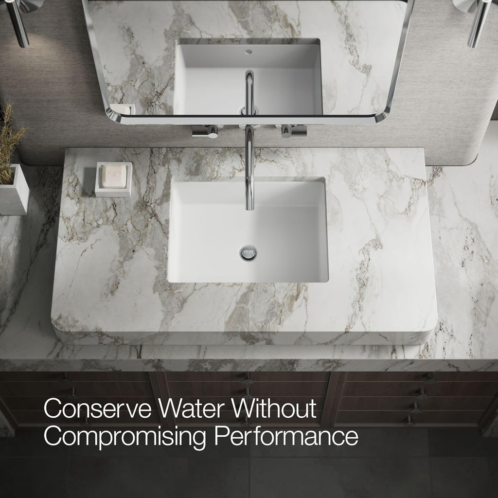 KOHLER Components Wall-mount Bathroom Sink Faucet Trim With Lever Handles
