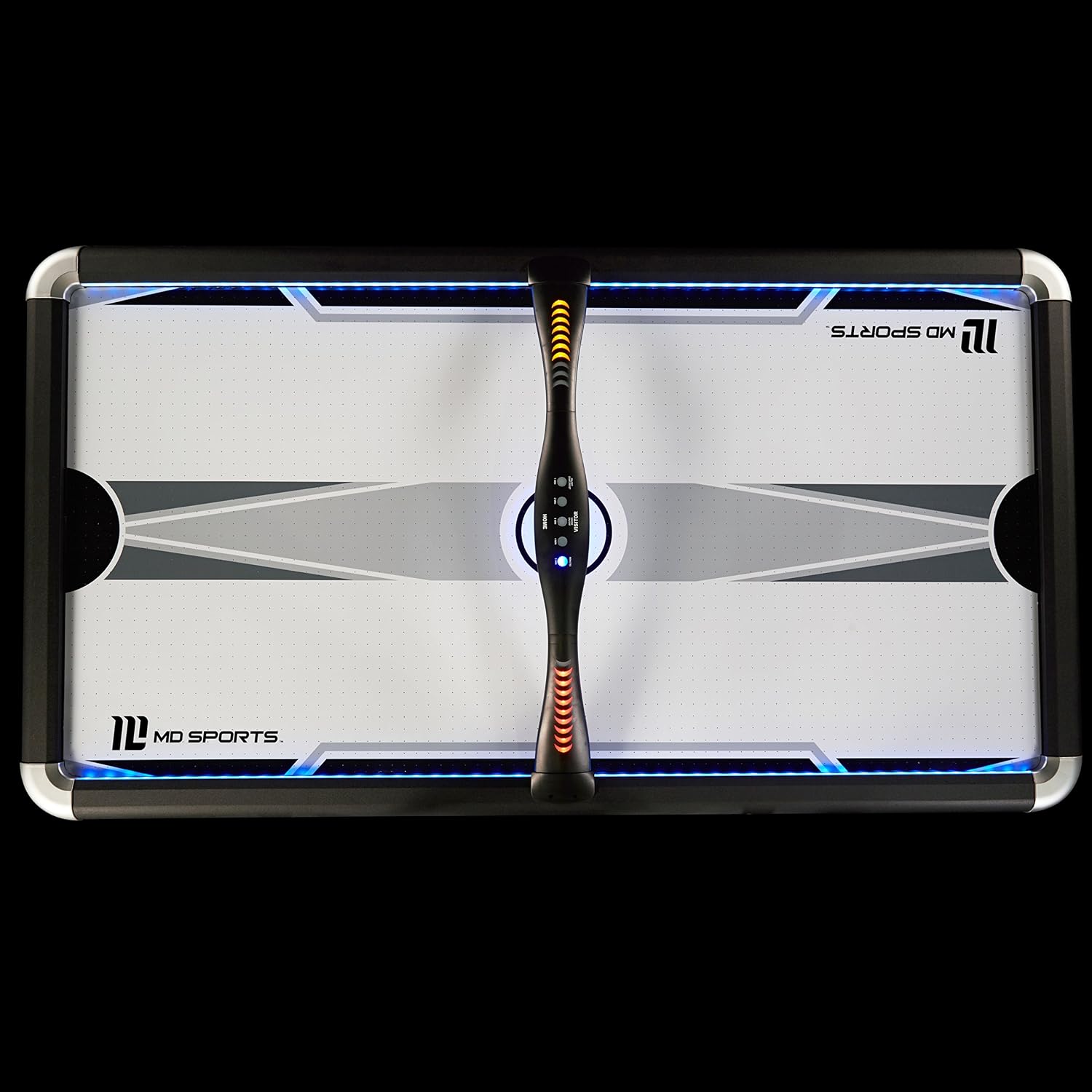 MD Sports Air Hockey Table with Arcade Electronic Scorer, Perfect for Family Game Rooms