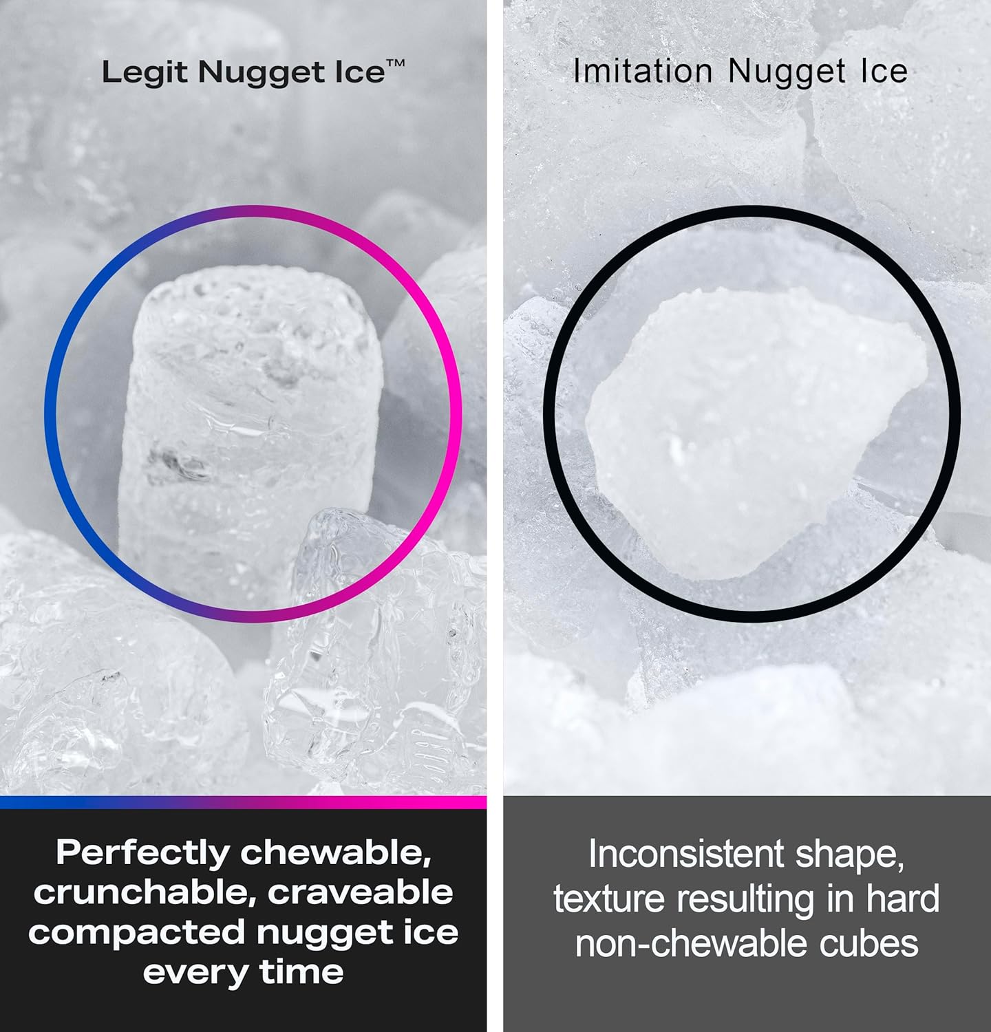 GE Profile Opal 2.0 XL with 1 Gallon Tank, Chewable Crunchable Countertop Nugget Ice Maker, Scoop included, 38 lbs in 24 hours, Pellet Ice Machine with WiFi & Smart Connected, Stainless Steel