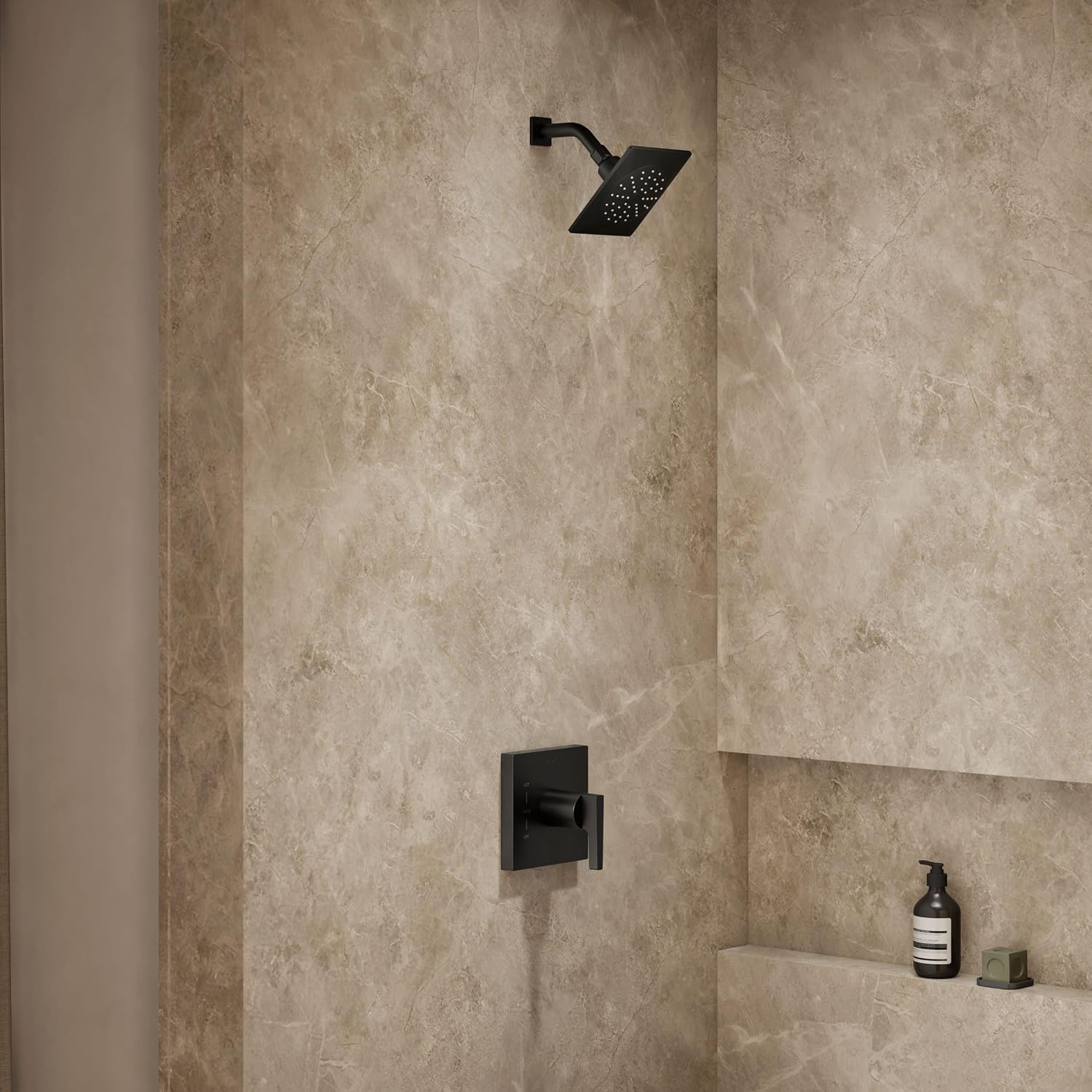 Honesty Rite-Temp Shower Trim With 1.75 Gpm Showerhead And Lever Handle