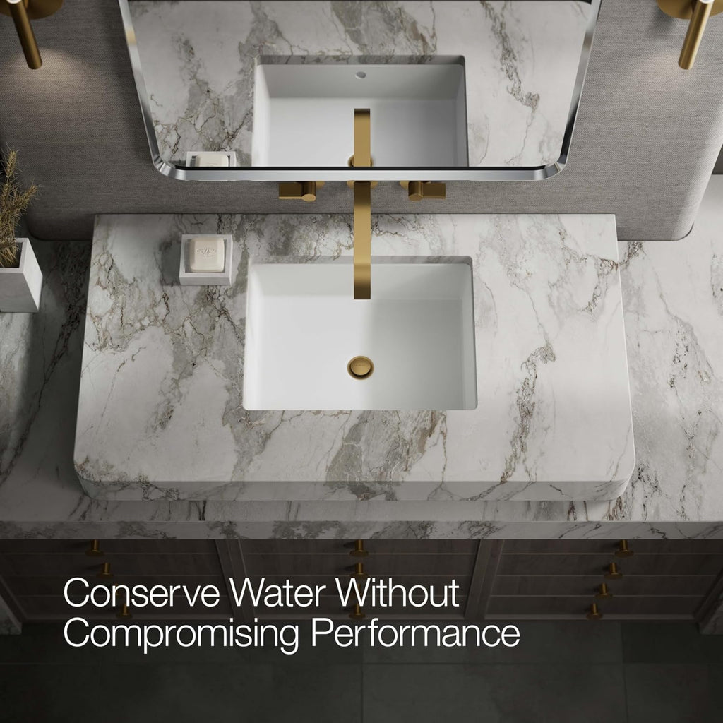 Kohler T23888-2MB Components Plumbing Fixtures, Vibrant Brushed Moderne Brass