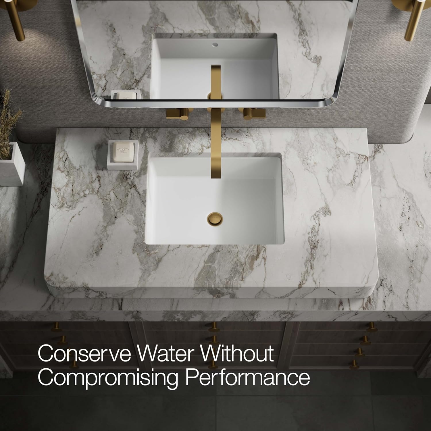 Kohler T23888-2MB Components Plumbing Fixtures, Vibrant Brushed Moderne Brass