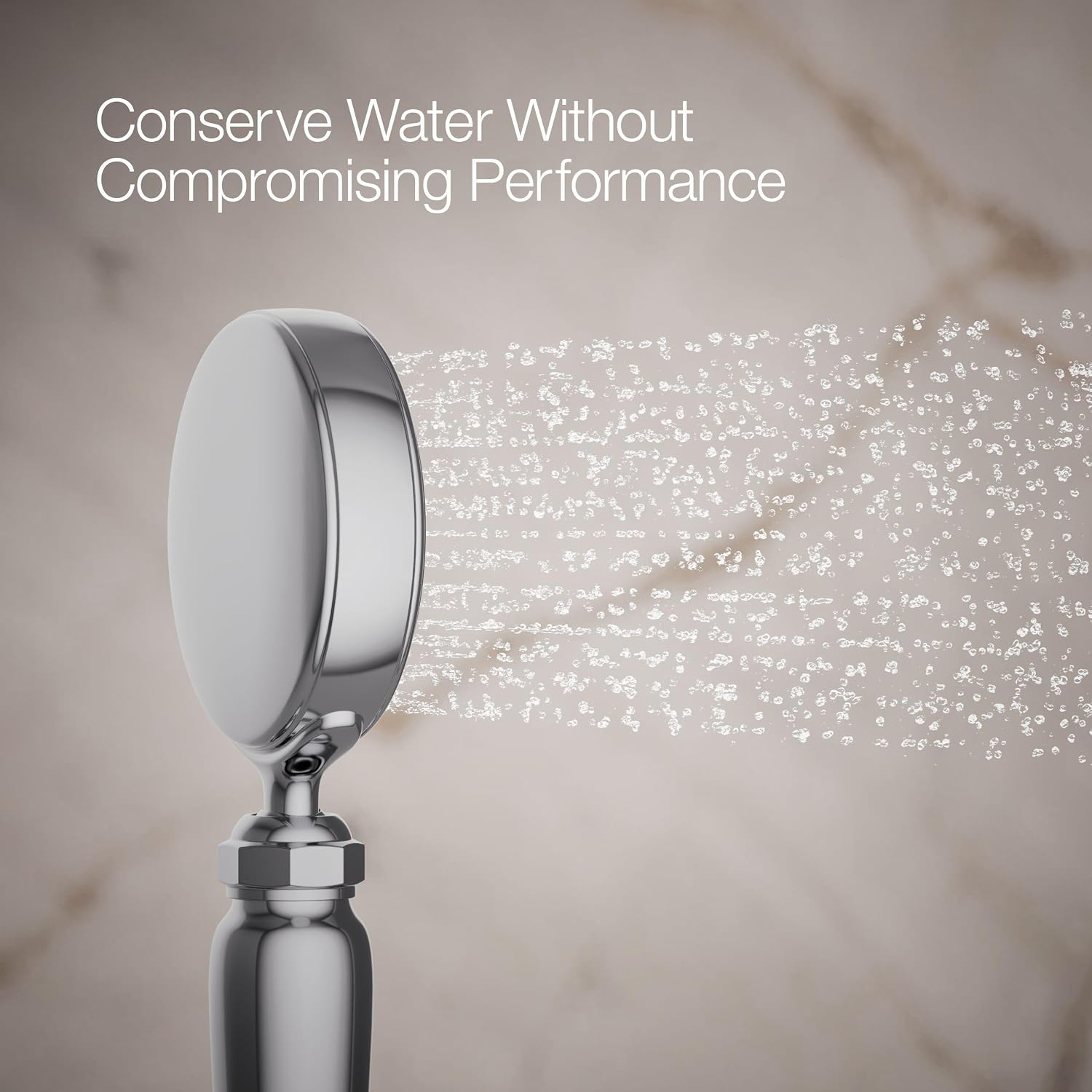 Kohler 72776-G-CP Artifacts® Single-function handshower, 1.75 gpm, Polished Chrome