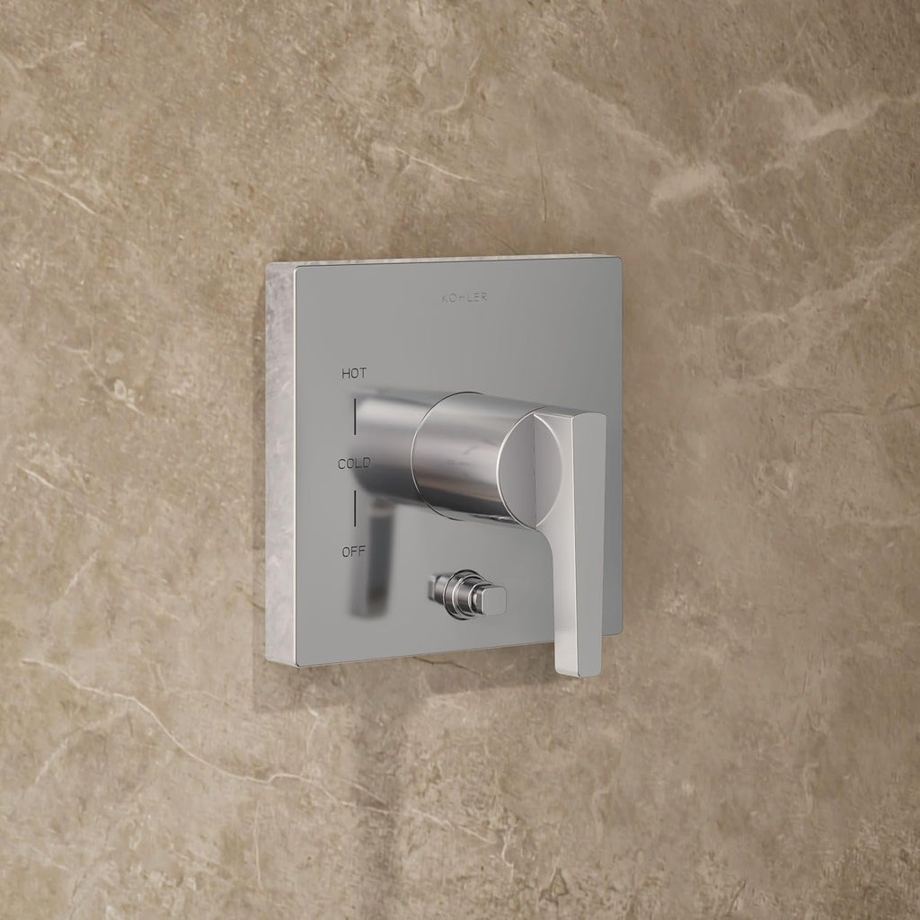 Kohler K-26273-G-CP Honesty Shower Kit with Showerhead, Handshower, and Trim, 1.75 gpm, Polished Chrome