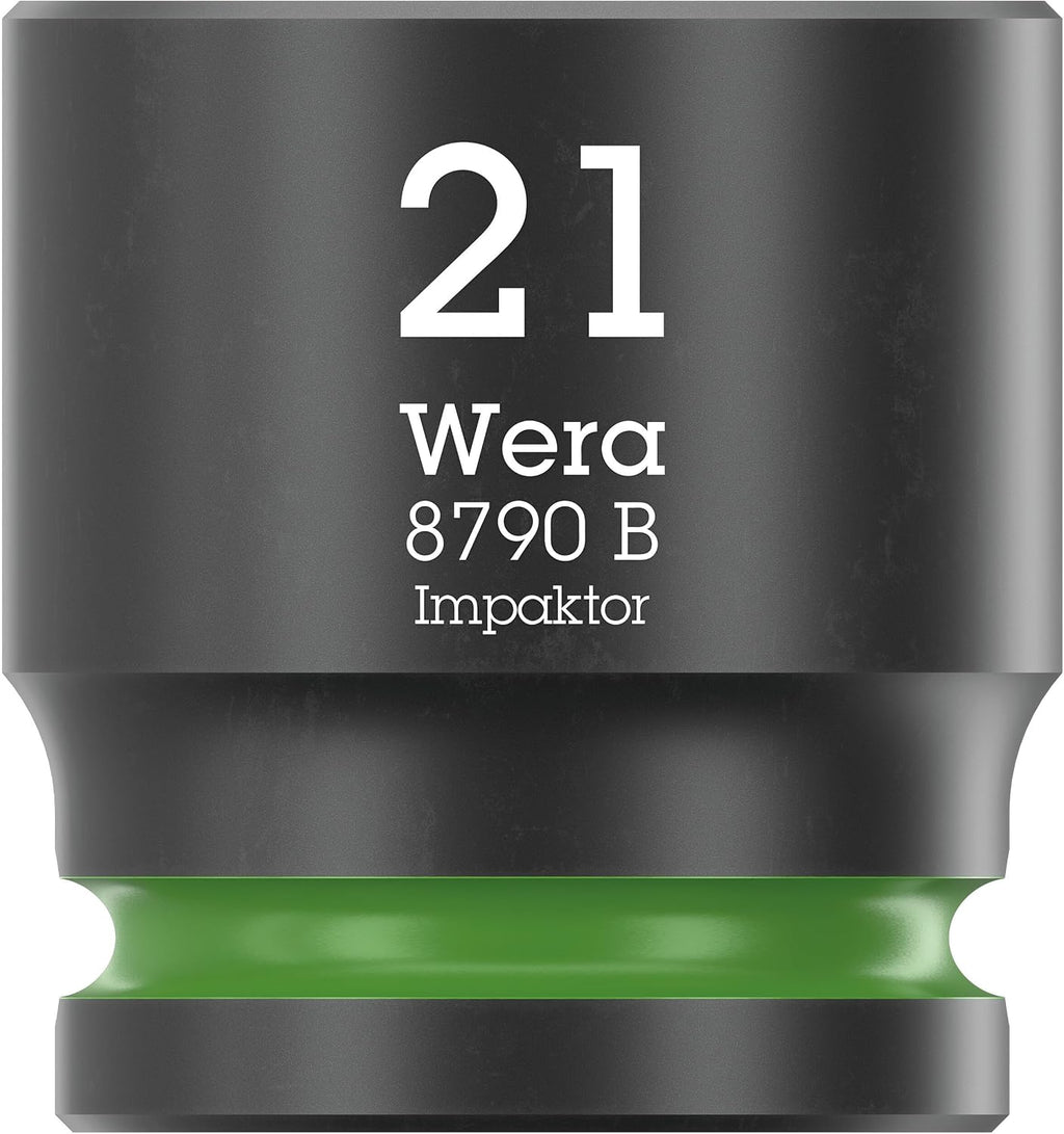 WERA - 05005530001-8100 SB 12 Zyklop Comfort Ratchet Set, reversing Lever, 3/8' Drive, Metric, 16 Pieces