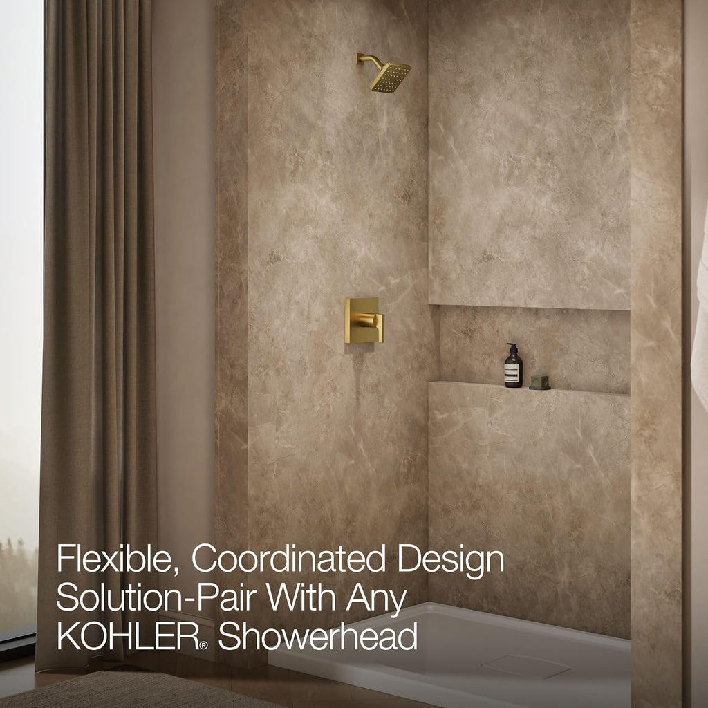 KOHLER Honesty Rite-temp(r) Shower Valve Trim With Lever Handle, Less Showerhead