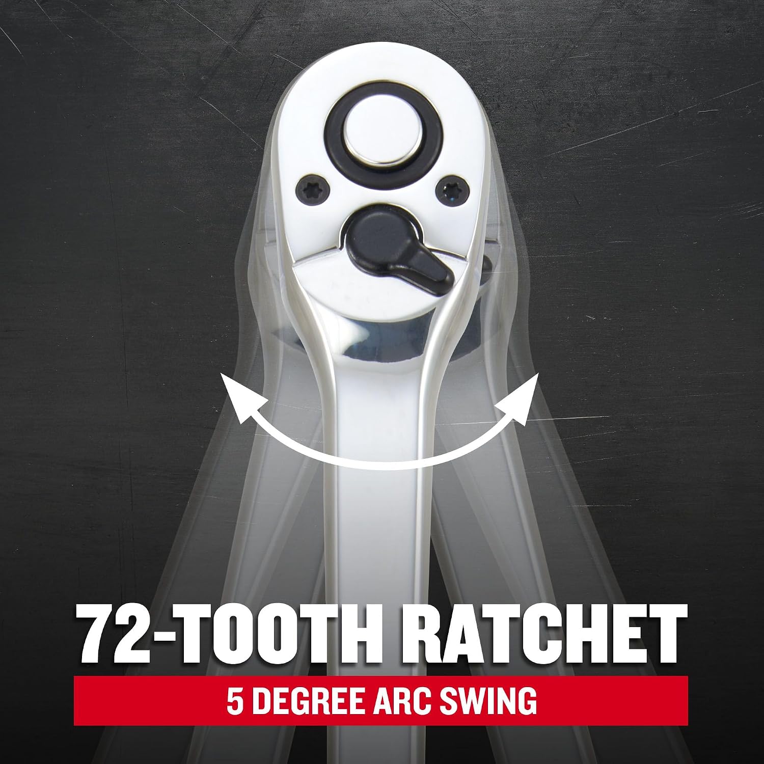 CRAFTSMAN Ratchet, Long-Handle, 1/2 Inch Drive (CMMT99441) (Pack of 6)