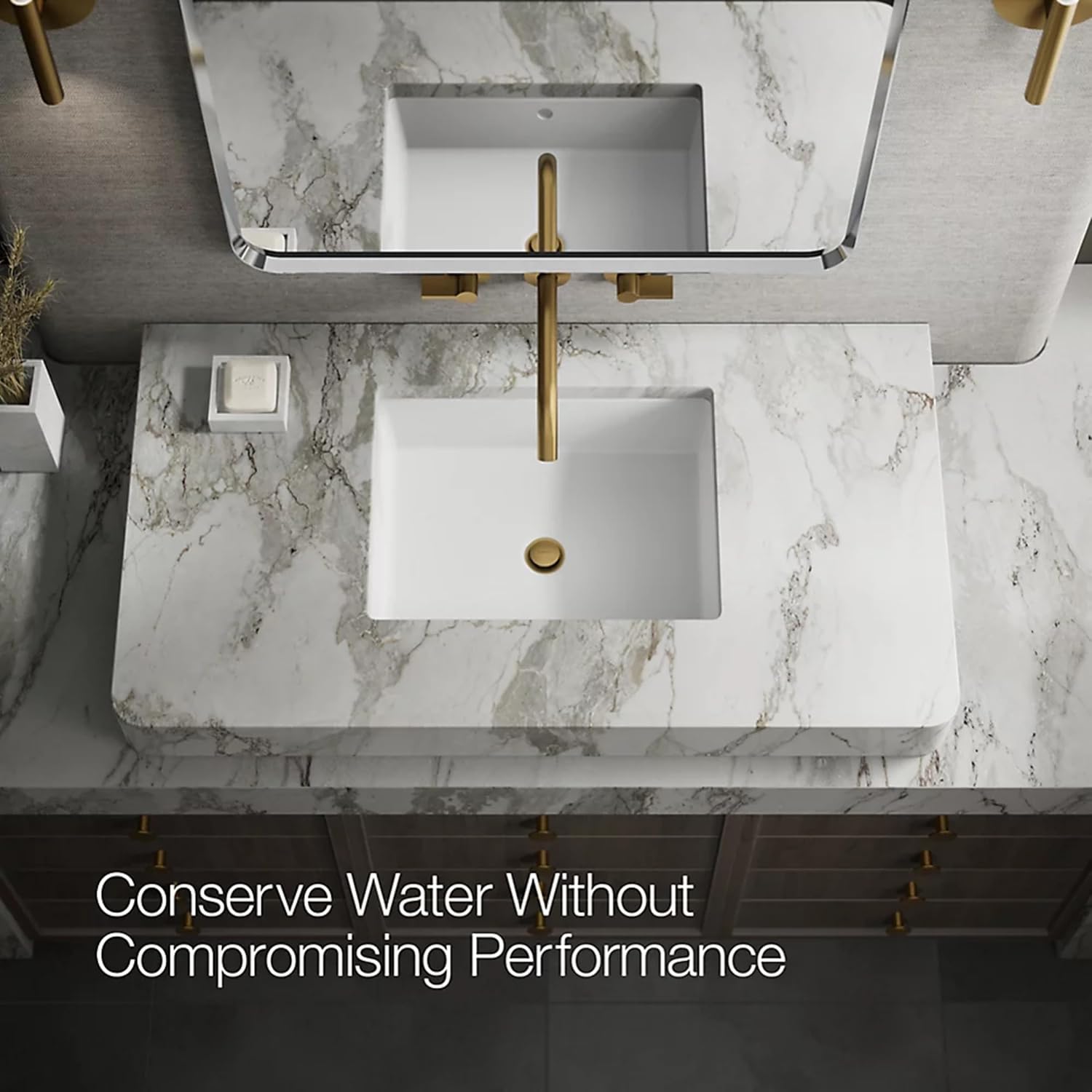 Kohler T23890-2MB Components Plumbing Fixtures, Vibrant Brushed Moderne Brass