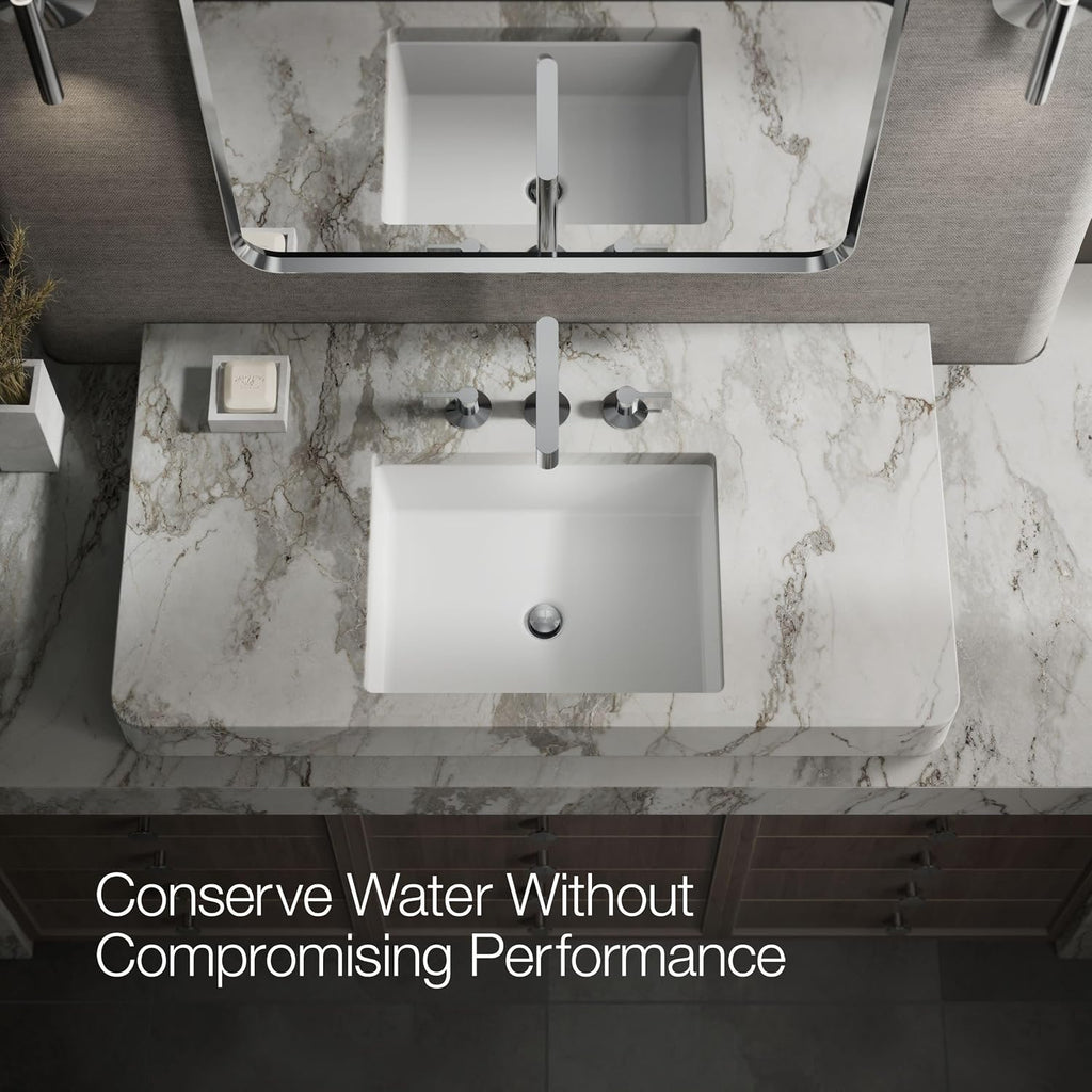 Kohler K-77974-4-CP Bathroom Sink Handles w/Lever Design Polished Chrome