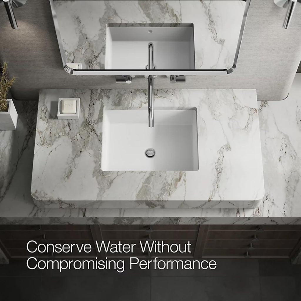 KOHLER Components Wall-Mount Bathroom Sink Faucet Spout With Tube Design 1.2 GPM