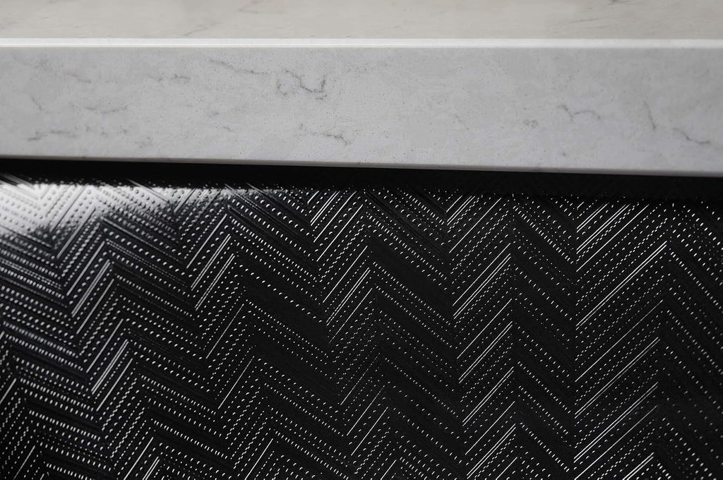 Kohler 29471-HD2-7 Sartorial™ Herringbone Caxton Rectangle Undermount bathroom sink