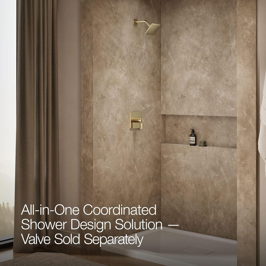 KOHLER K-TS23503-4G-AF PARALLEL® SHWR TRIM, 1.75 GPM SHOWERHEAD, Vibrant French Gold