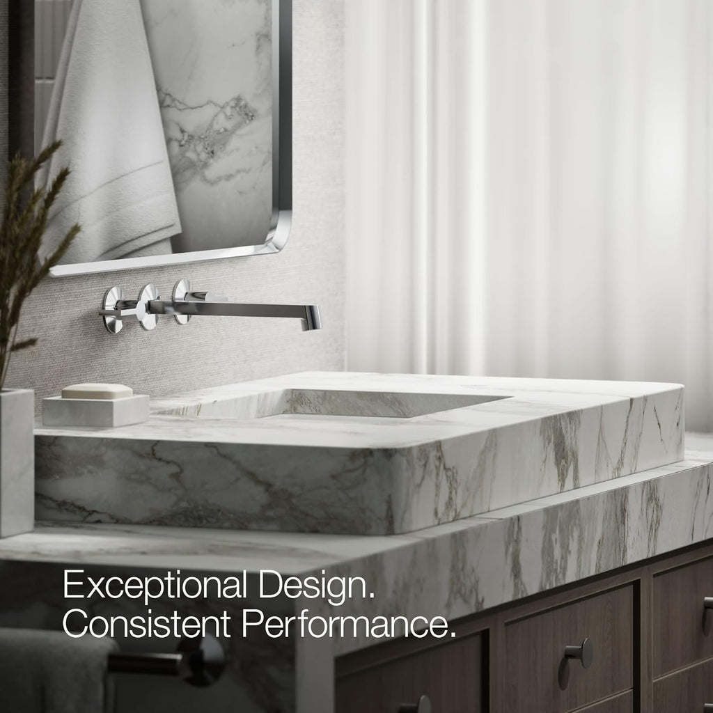 KOHLER Components Wall-mount Bathroom Sink Faucet Trim