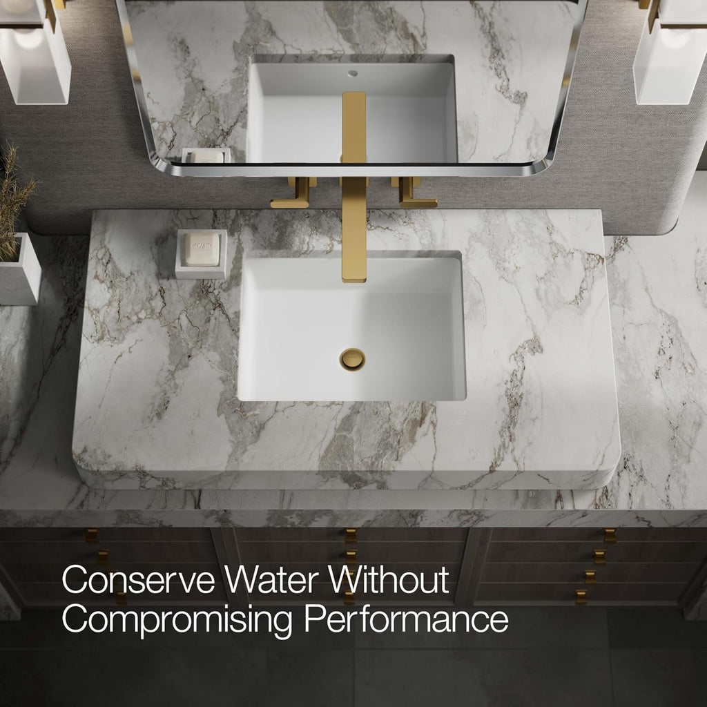 KOHLER Parallel Wall-Mount Bathroom Sink Faucet Trim