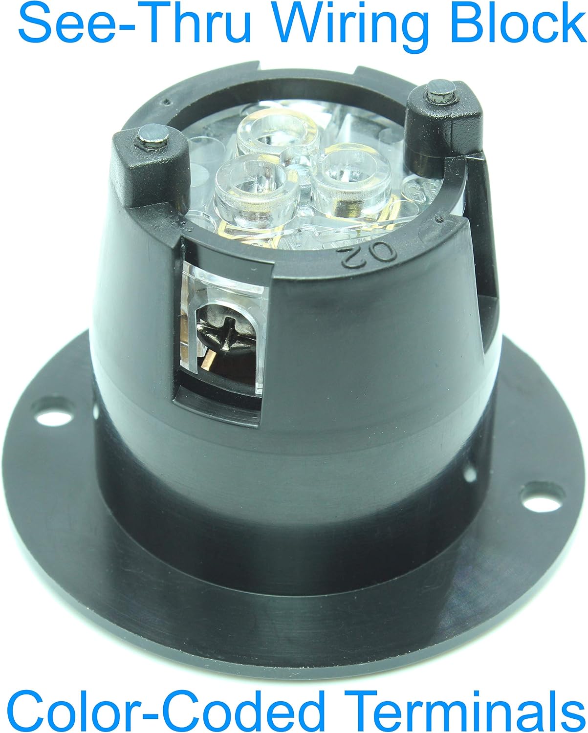 Journeyman-Pro 5279 15 Amp 120-125 Volt, NEMA 5-15 Flanged Outlet, Black Commercial Grade, 2 Pole-3 Wire, Straight Blade Plug Outdoor Receptacle and Surface Mount Outlet (No Cover/Cap, 10-Pack)
