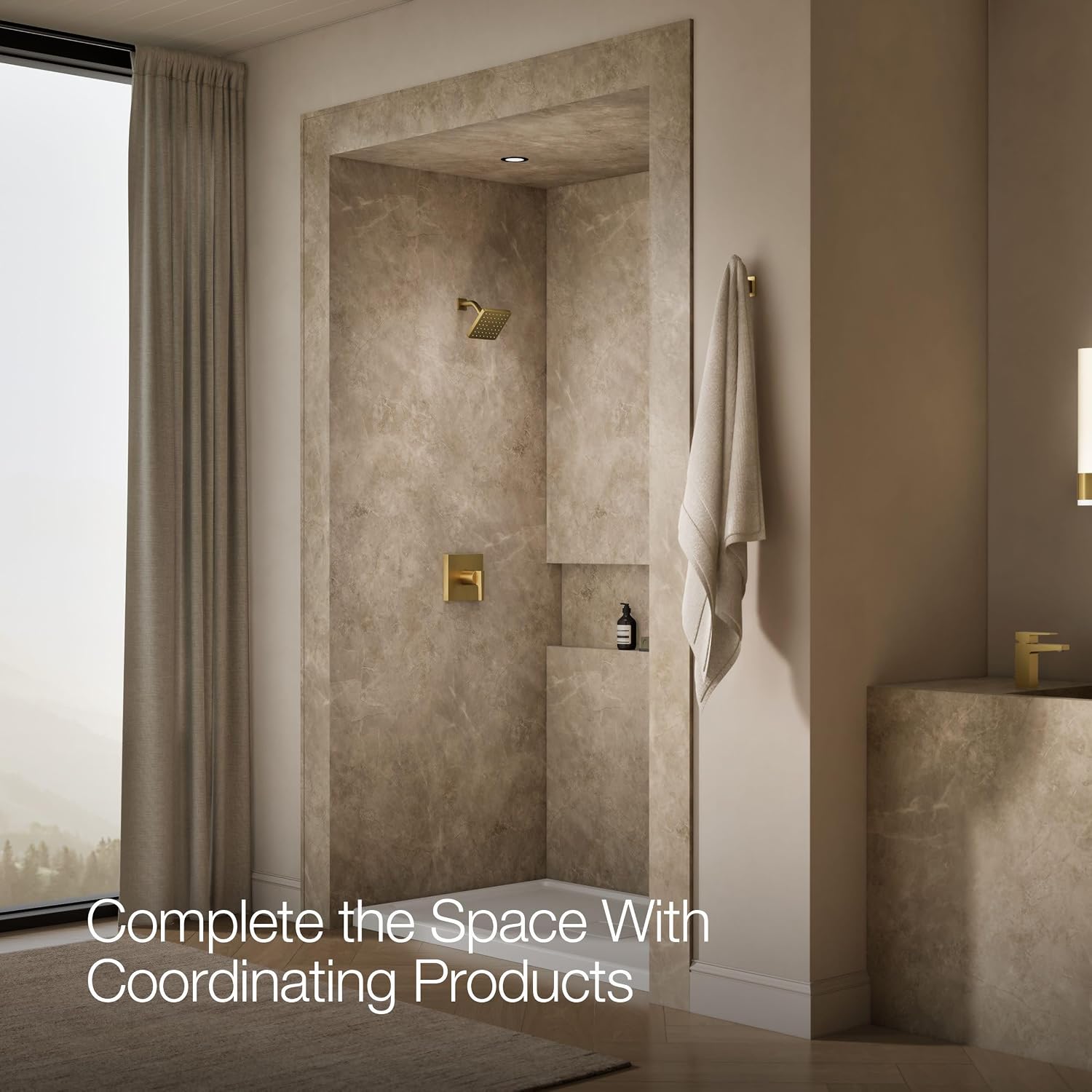 KOHLER Honesty Rite-temp(r) Shower Valve Trim With Lever Handle, Less Showerhead