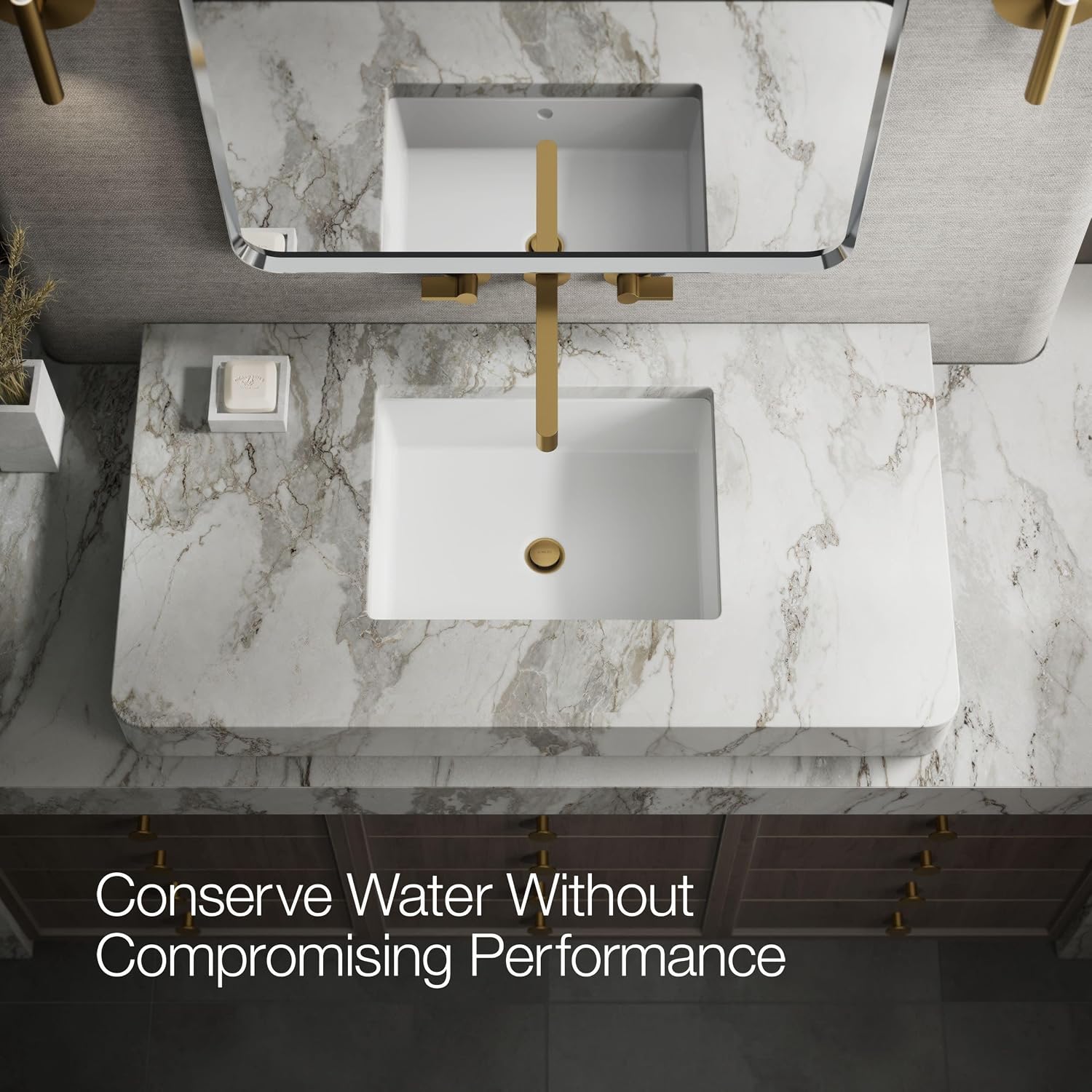 Kohler T23889-2MB Components Plumbing Fixtures, Vibrant Brushed Moderne Brass