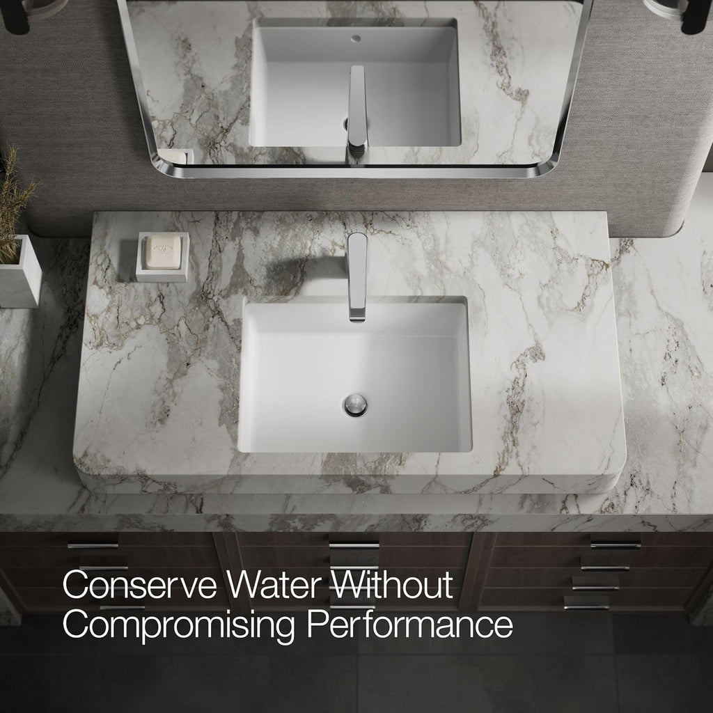 Kohler 97345-4-CP Avid® Single-Handle Bathroom Sink Faucet, 1.2 gpm, Polished Chrome