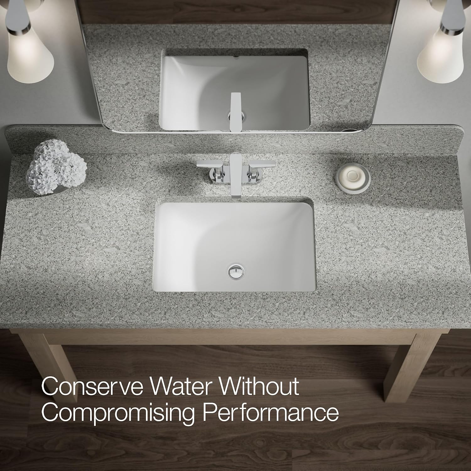 Kohler 97031-4-BN Taut® Centerset Bathroom Sink Faucet, 1.2 gpm, Vibrant Brushed Nickel