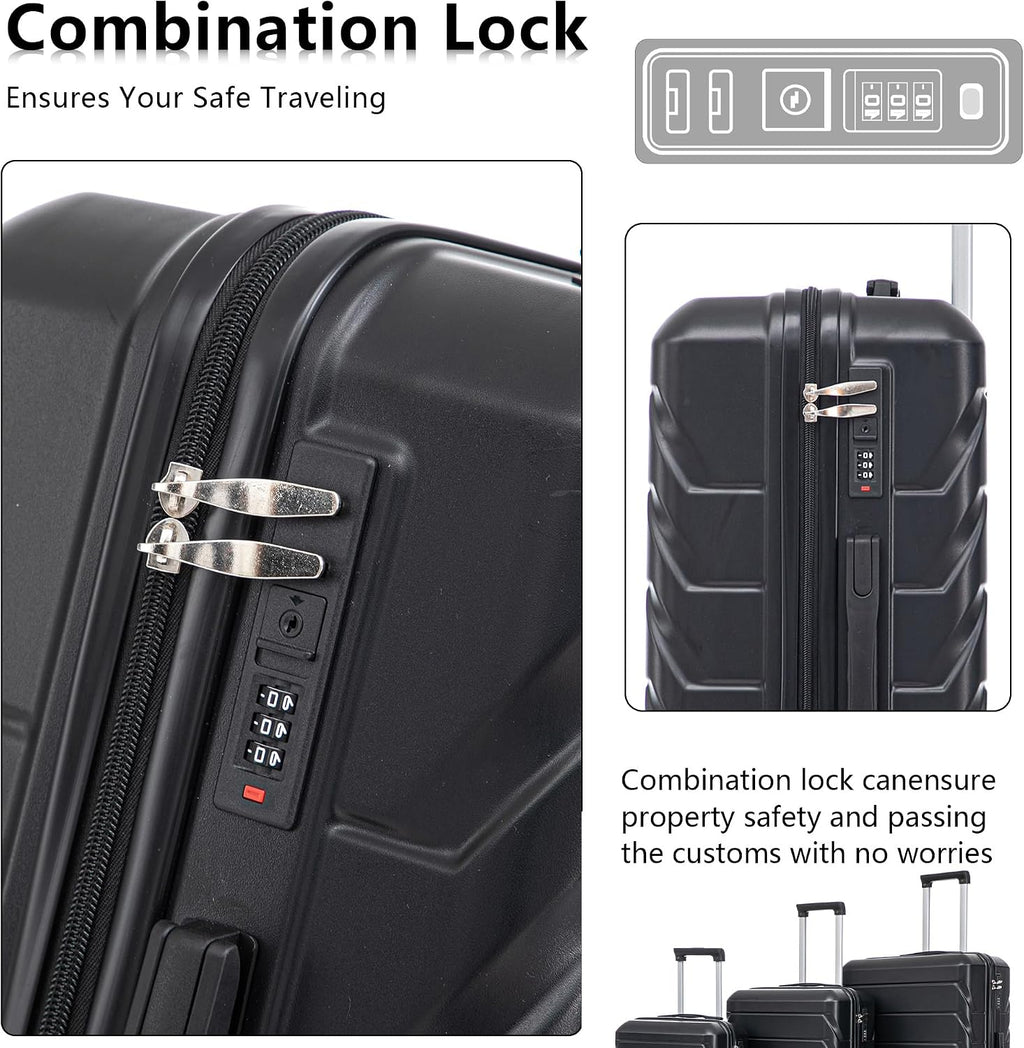 Suitcases ABS Hard Shell Luggage Sets