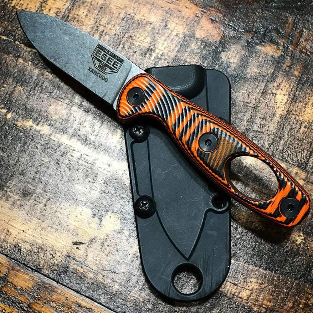 ESEE Xancudo S35V, 3D Handle, Black Sheath