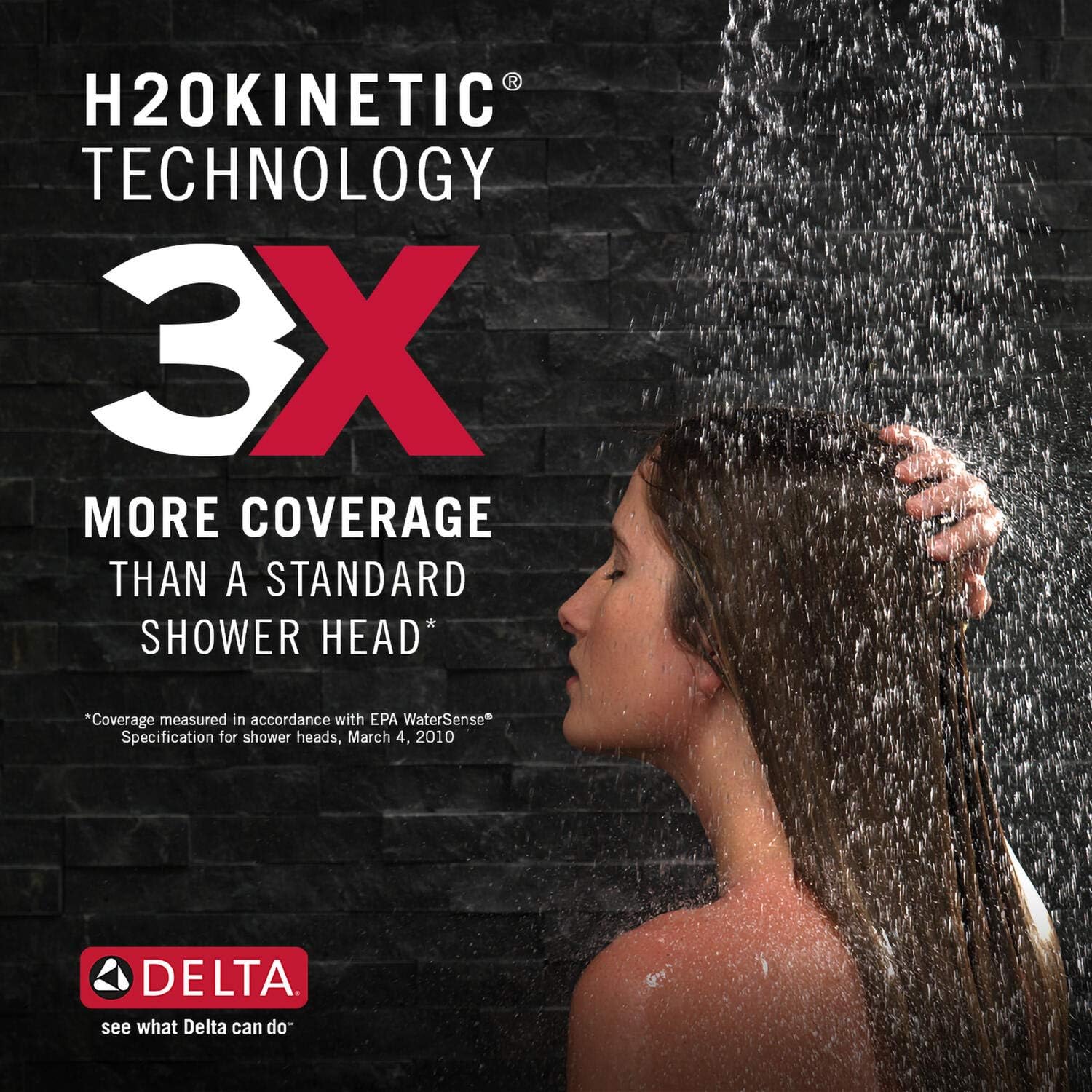 DELTA Ashlyn 17 Series Dual-Function Shower Trim Kit with 2-Spray Touch-Clean In2ition 2-in-1 Hand Held Shower Head with Hose, Venetian Bronze T17264-RB-I (Valve Included)