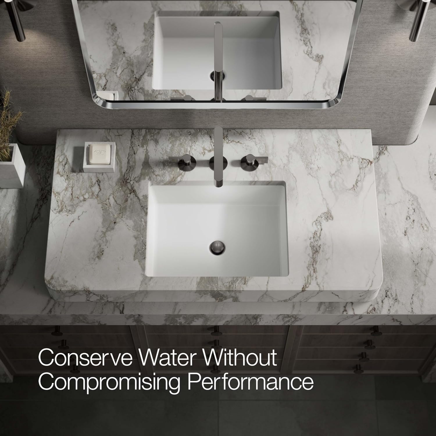Kohler 77974-4-TT Components™ bathroom sink handles with Lever design