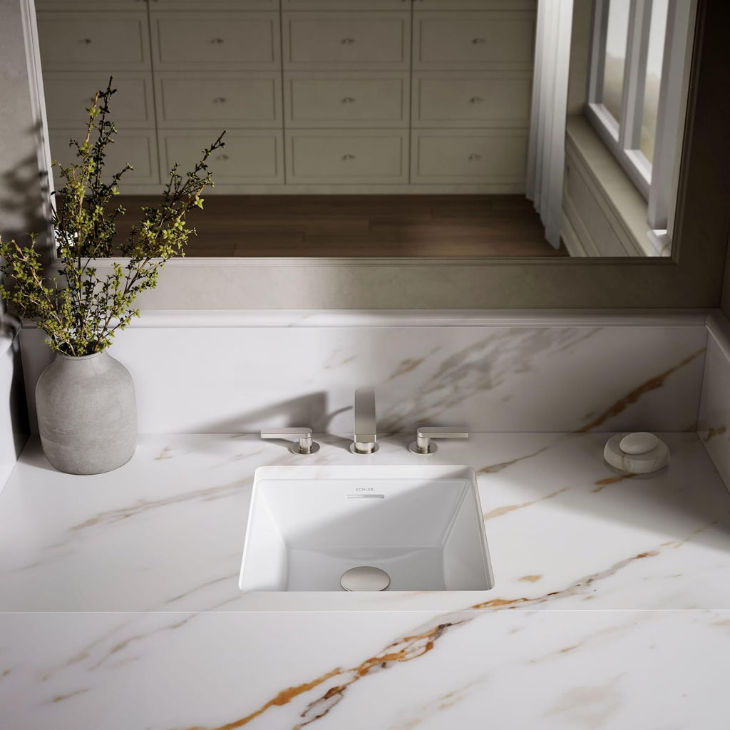 Kohler Brazn Square Undermount Bathroom Sink