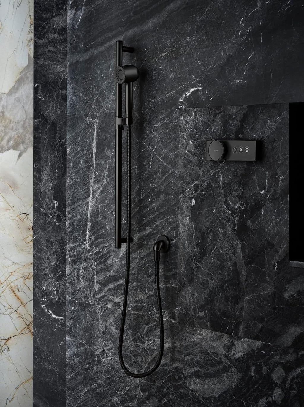 KOHLER 8524-BL 30' Slidebar in Matte Black