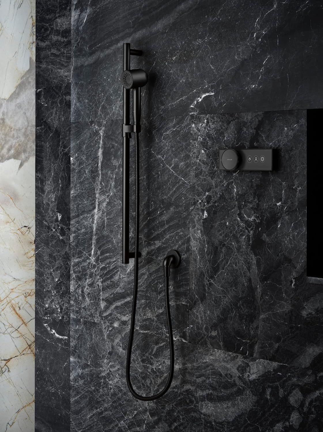 KOHLER 8524-BL 30' Slidebar in Matte Black