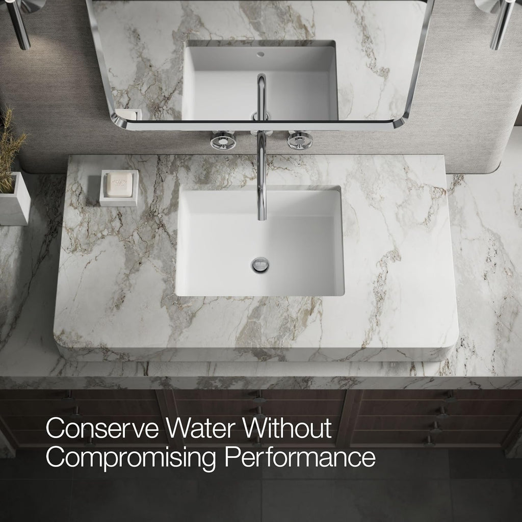 KOHLER Components Wall-mount Bathroom Sink Faucet Trim With Industrial Handles