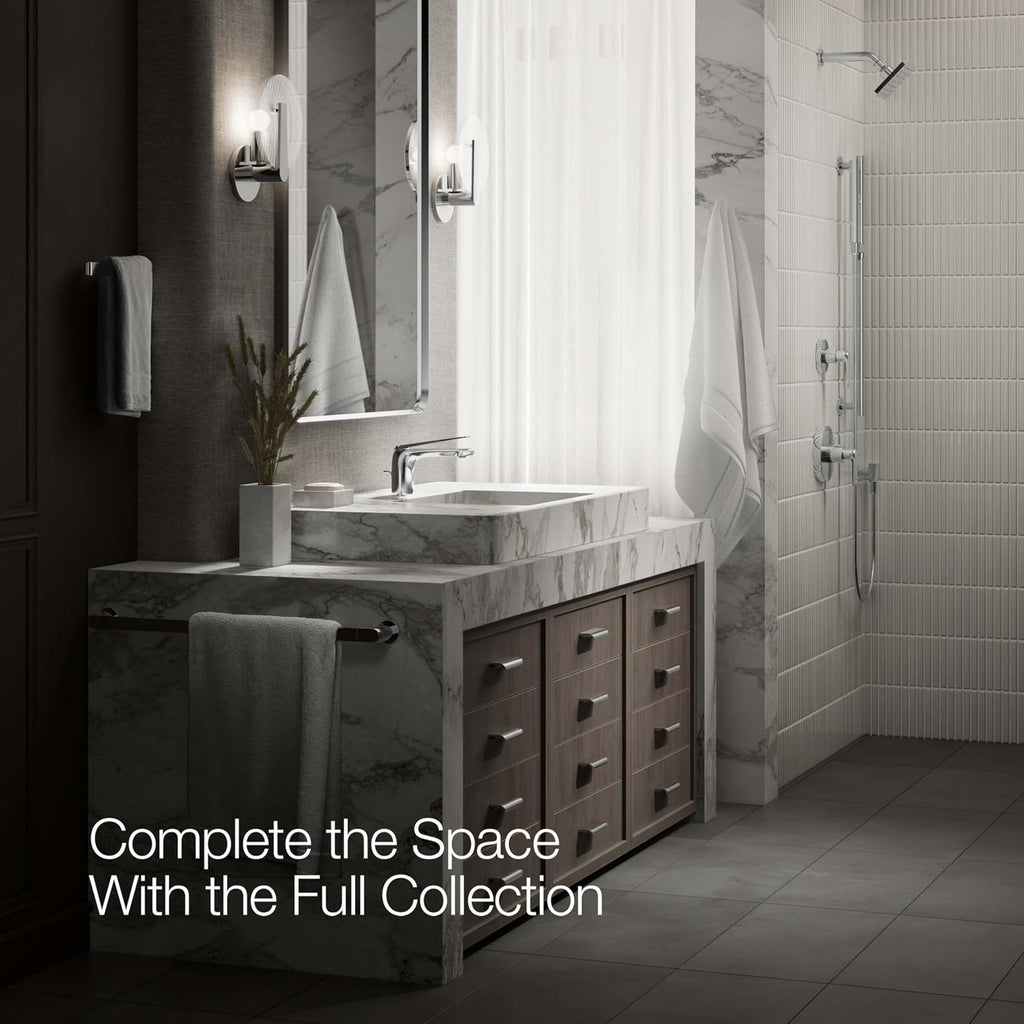 KOHLER K-97345-4N-CP AVID™ Single-Handle Faucet, 0.5GPM