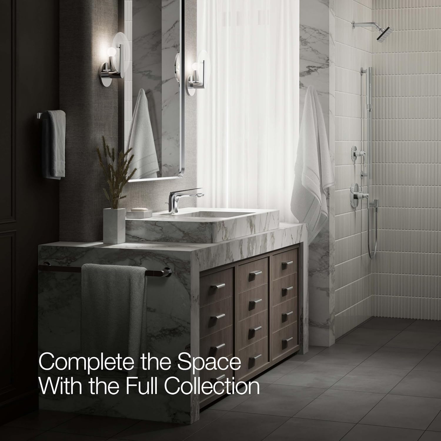 KOHLER K-97345-4N-CP AVID™ Single-Handle Faucet, 0.5GPM