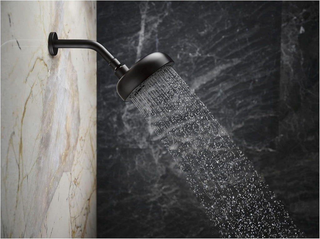 Kohler K-26318-TT Statement Shower Arm and Flange, Vibrant Titanium