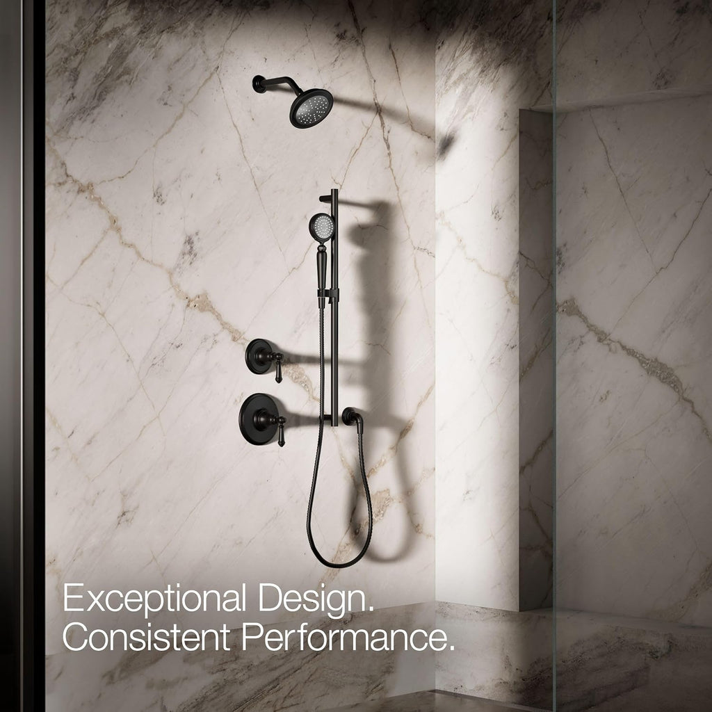 Kohler 72776-G-BL Artifacts® Single-function handshower, 1.75 gpm, Matte Black