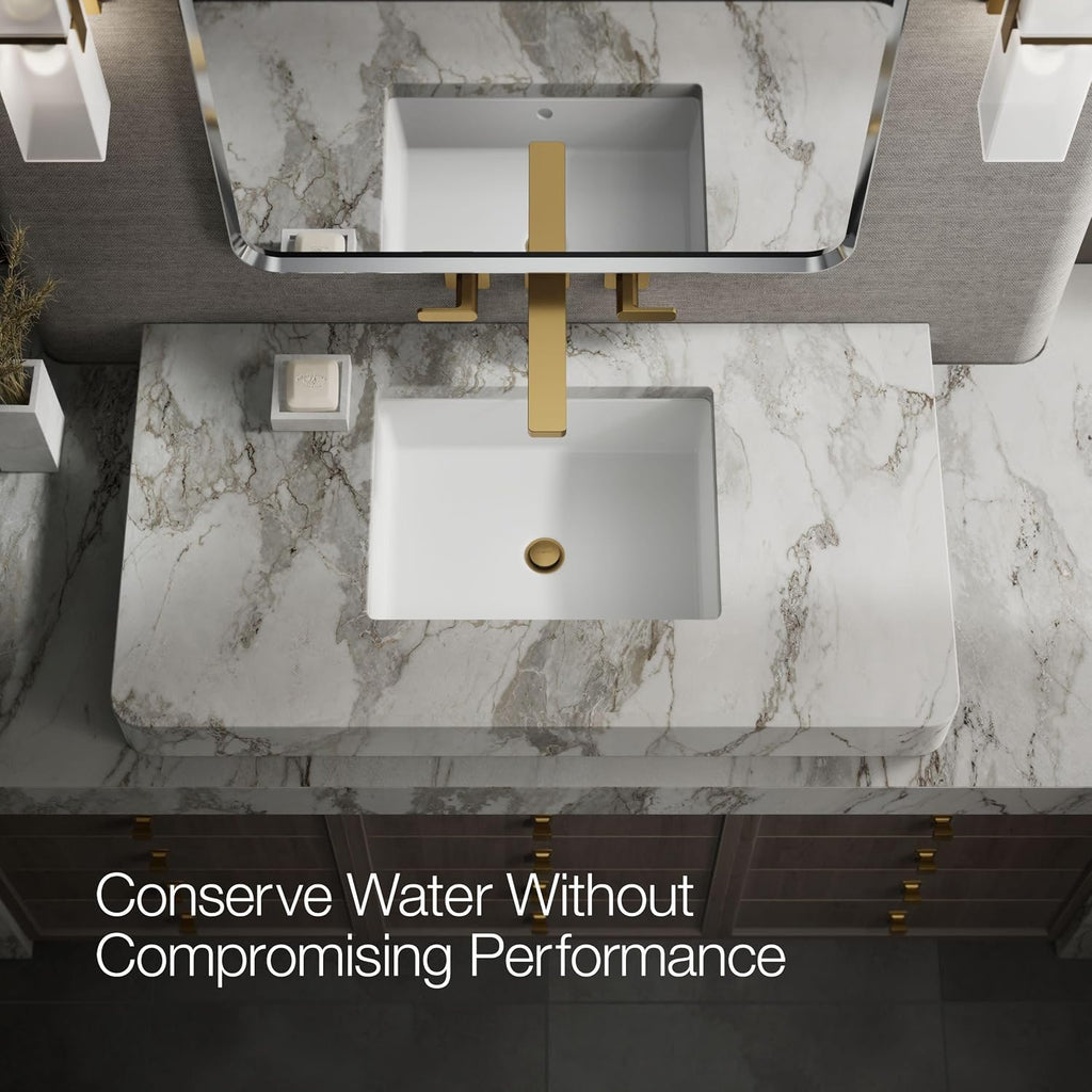 KOHLER Parallel Wall-Mount Bathroom Sink Faucet Trim