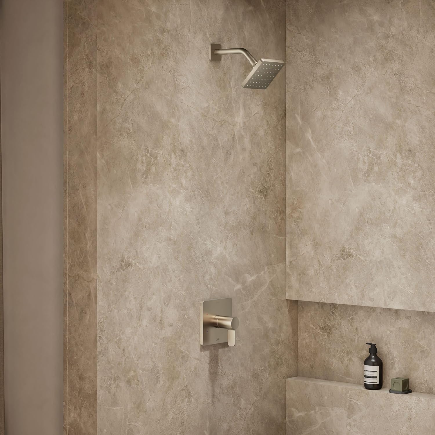 KOHLER K-TS23503-4G-BV PARALLEL® SHWR TRIM, 1.75 GPM SHOWERHEAD, Vibrant Brushed Bronze