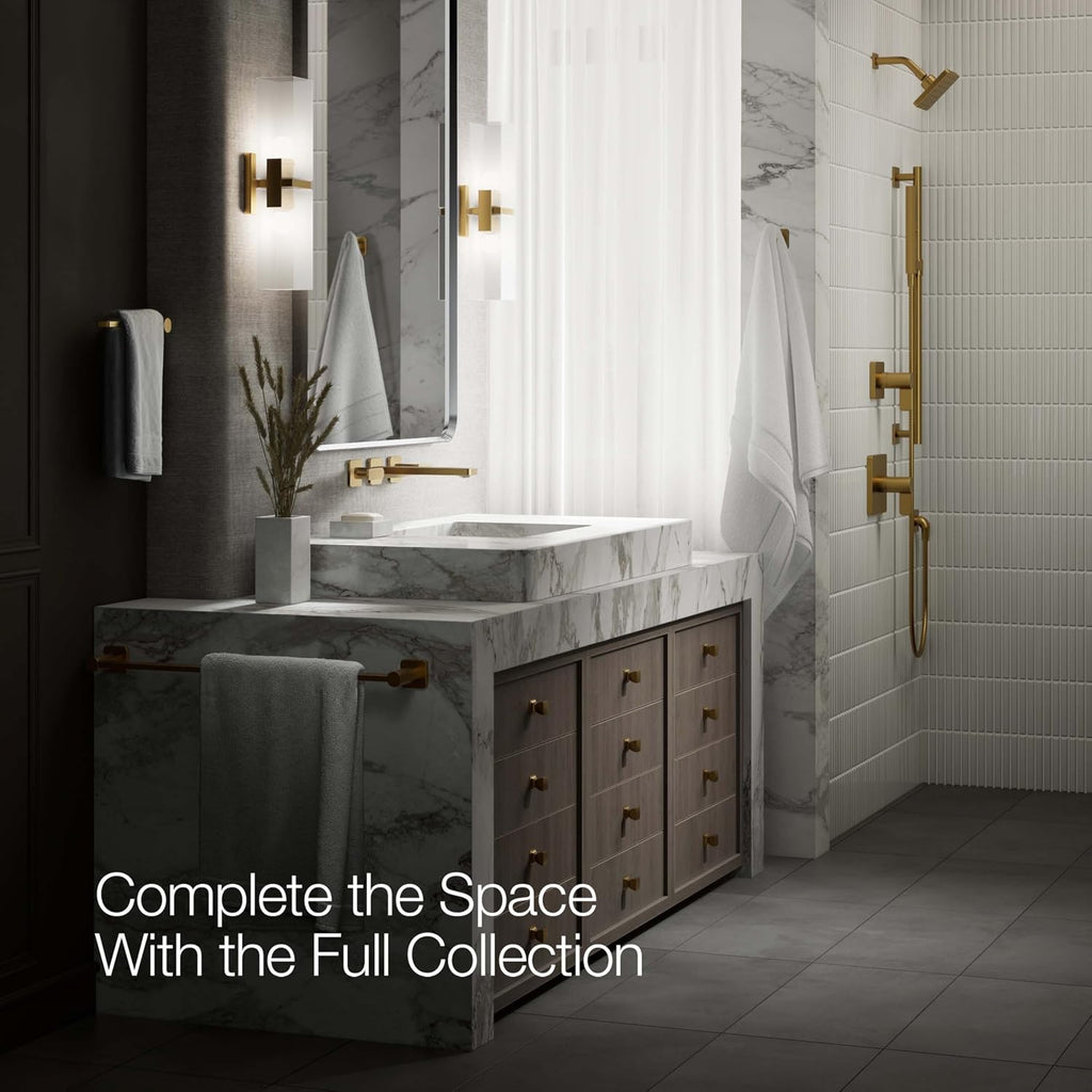 KOHLER Parallel Wall-Mount Bathroom Sink Faucet Trim