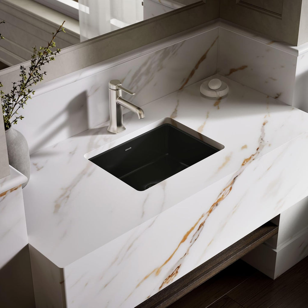 KOHLER Verticyl Rectangle under-mount bathroom sink