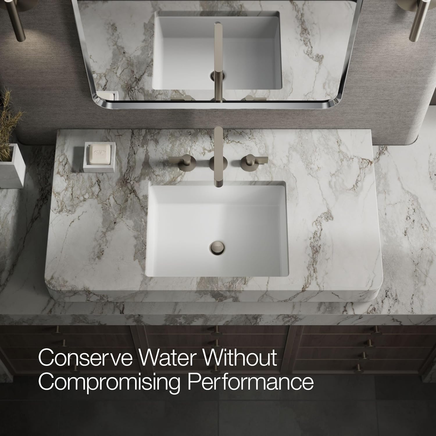 KOHLER Components Bathroom Sink Handles With Lever Design