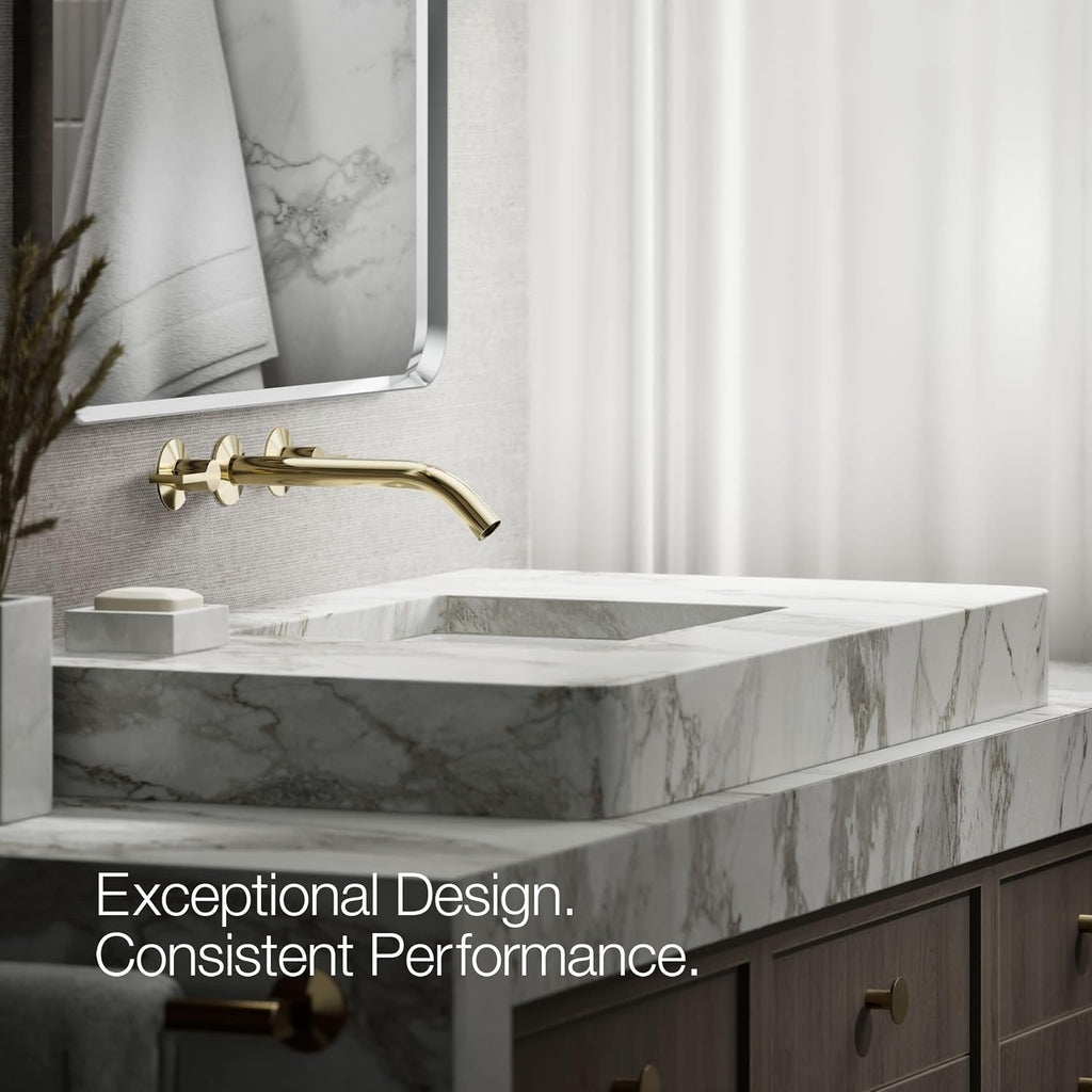 KOHLER Components Wall-Mount Bathroom Sink Faucet Lever Handle Trim