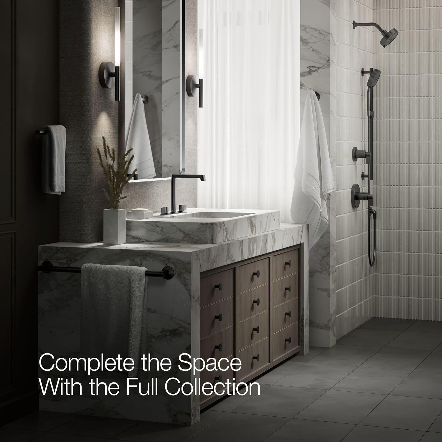 Kohler Components™ Bathroom Sink Handles with Lever Design