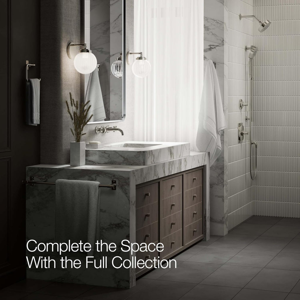 KOHLER Castia By Studio McGee Wall-Mount Bathroom Sink Faucet Trim 1.2 GPM