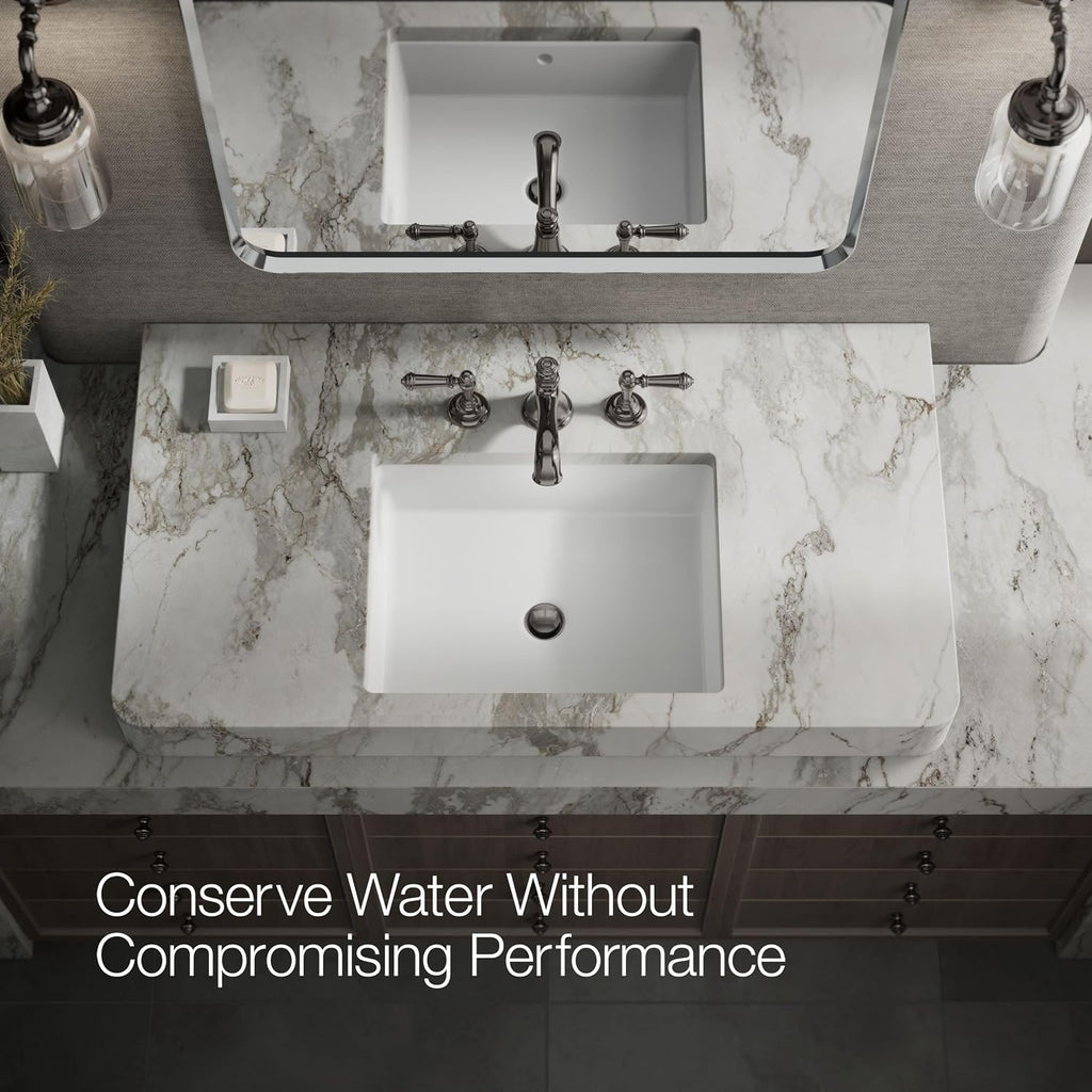 KOHLER 98068-4-TT ARTIFACTS™ WIDESPREAD HANDLES, LEVER, Vibrant Titanium