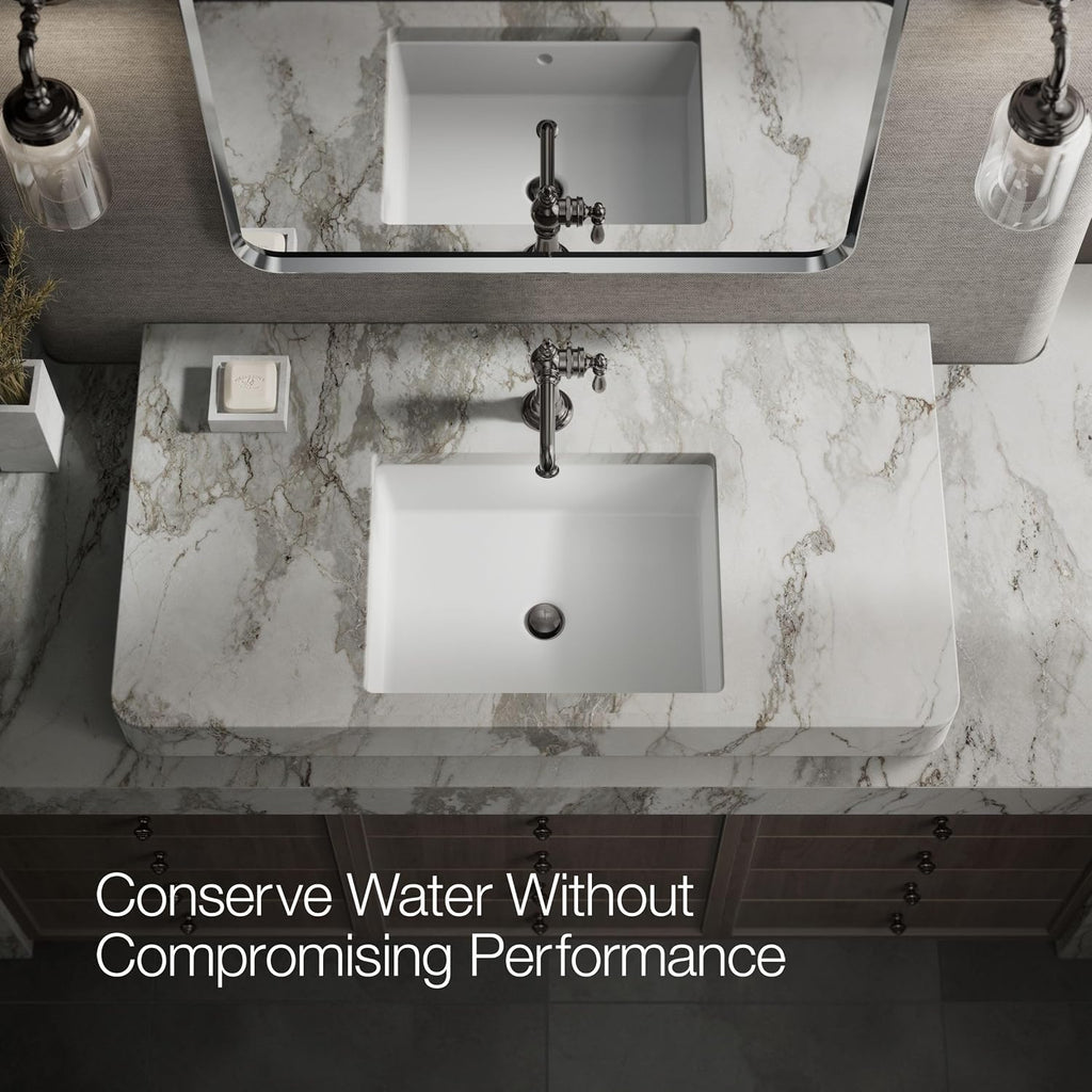 Kohler 72762-9M-TT Artifacts® Single-Handle Bathroom Sink Faucet, 1.2 gpm, Vibrant Titanium