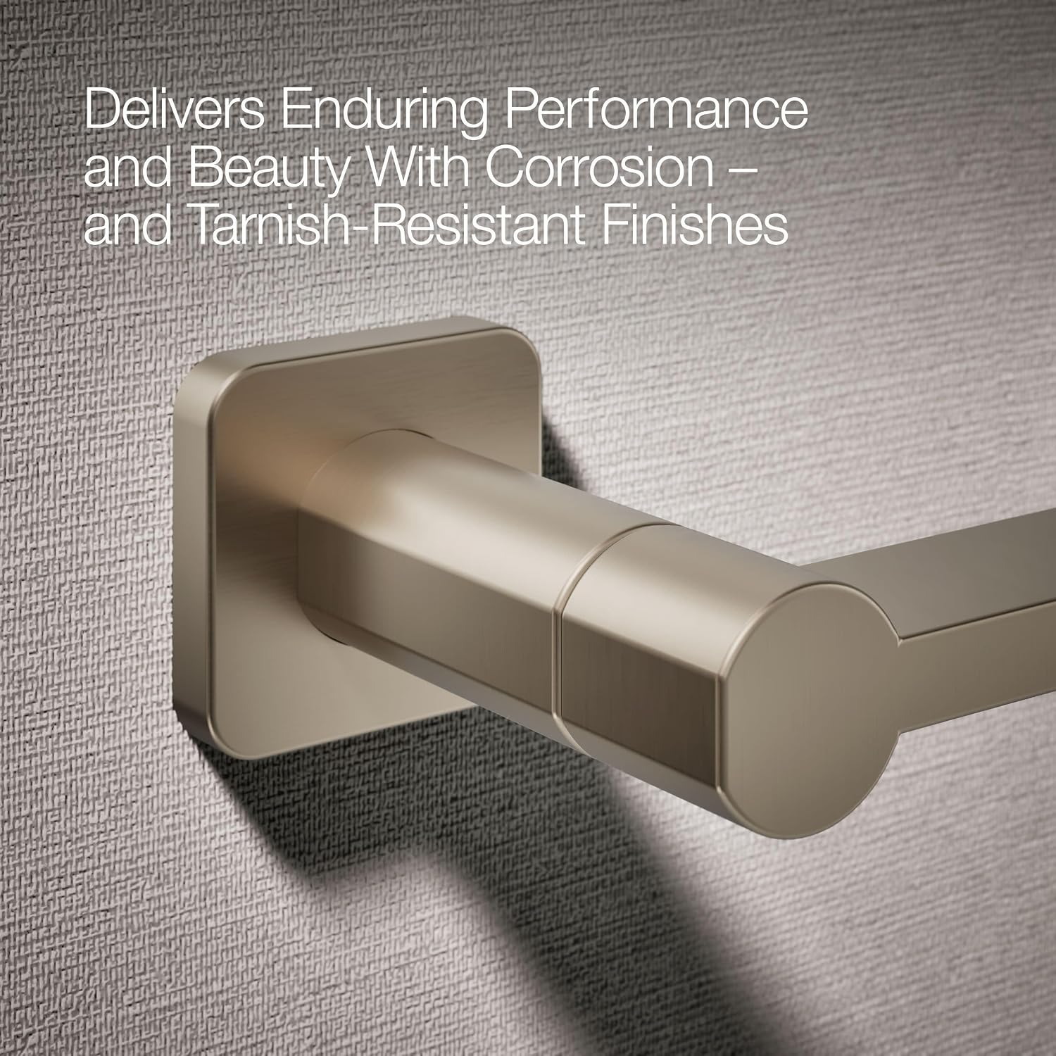 KOHLER PARALLEL® PIVOTING TOILET TISSUE HOLDER