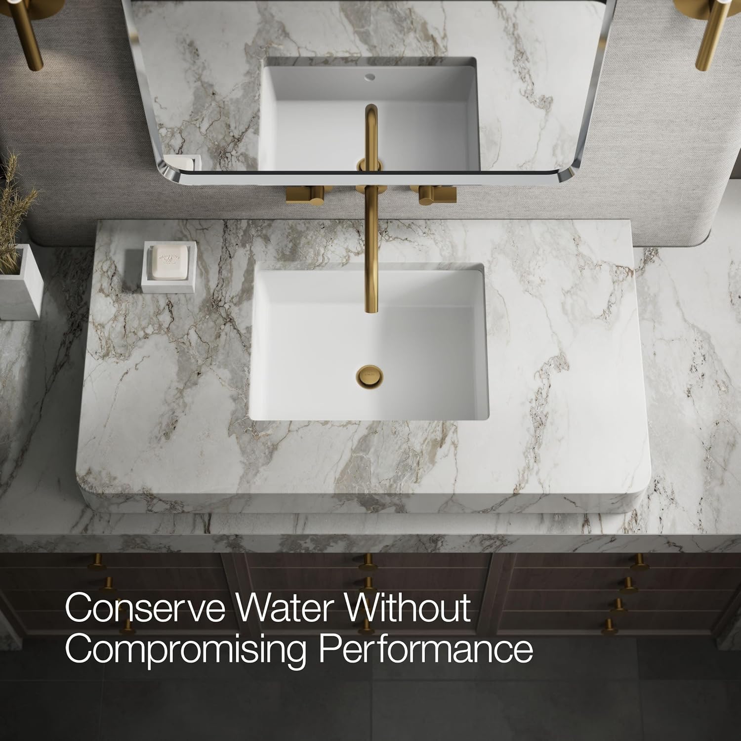 Kohler T23890-2MB Components Plumbing Fixtures, Vibrant Brushed Moderne Brass