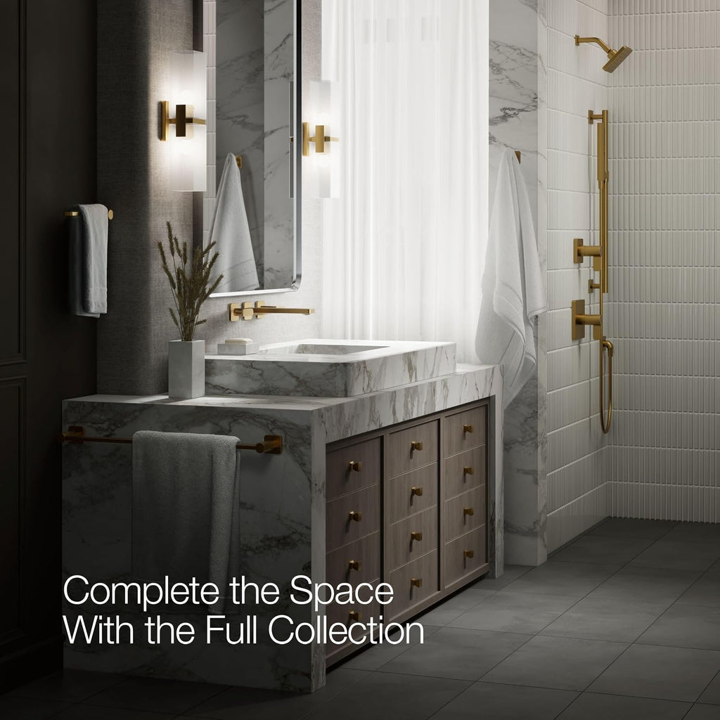 KOHLER Parallel Wall-Mount Bathroom Sink Faucet Trim